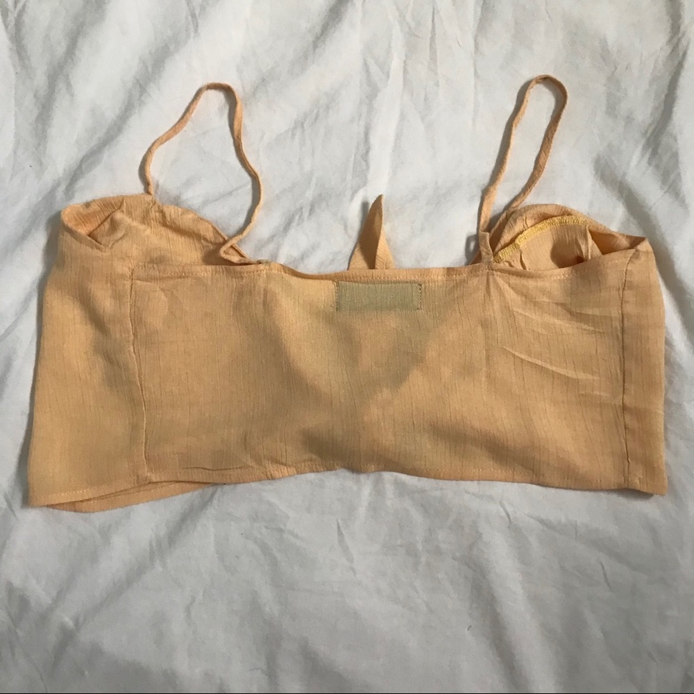 Purrr Melrose Front Tie Top - Picture 2 of 2
